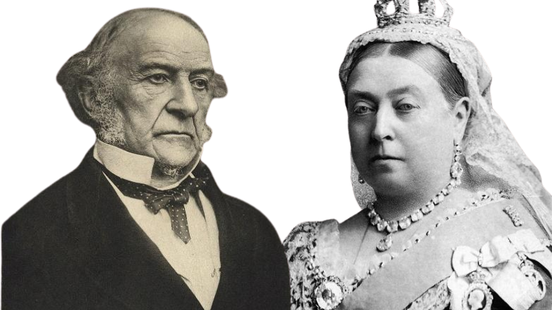 Gladstone and  Victoria